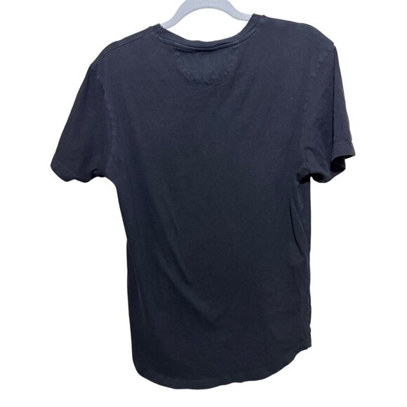 Zara Men's Relaxed Fit Long Length Black size Medium - Picture 3 of 4